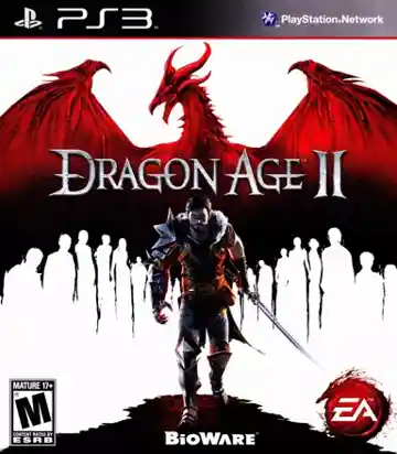 Dragon Age II (USA) (v1.01) (Update) box cover front